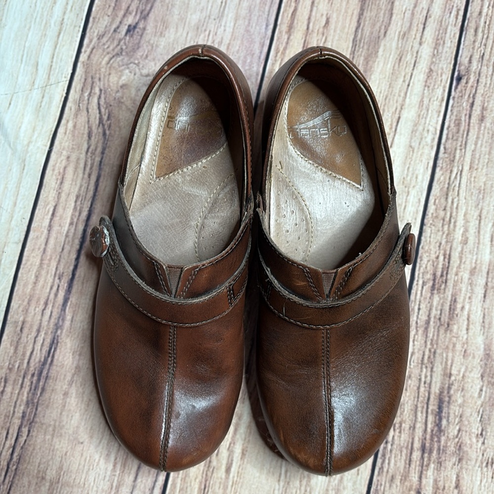 Dansko Slip On Shoes Brown Size 38 (7 1/2 - 8) - Picture 6 of 12